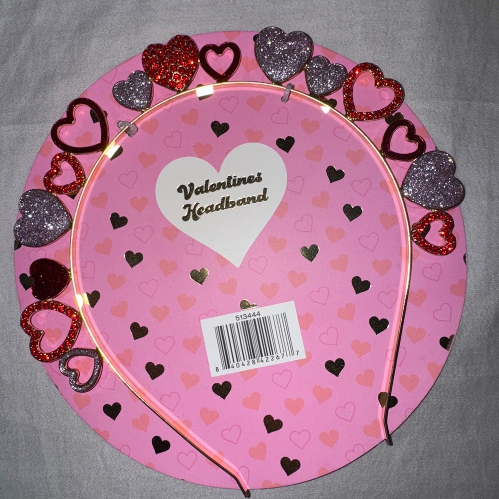 💕❤️💕 Heart Gold Headband